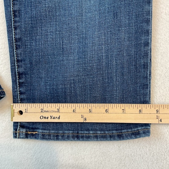 Levis 311 Shaping Skinny Capri Jeans Womens Plus 20W Blue Denim - Picture 14 of 14